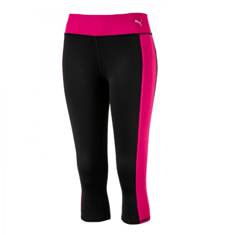 Jual Celana Training Wanita Puma Wmns Essential 3 Quarter Tights Black Pink Original 515143 08 - hoops.sakaraguna.com